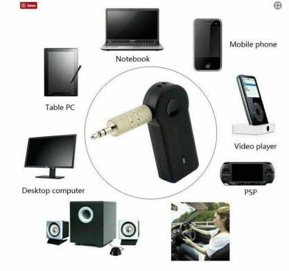 AUX/3.5mm to Bluetooth